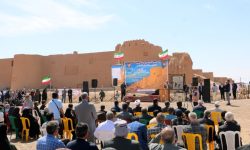 آیین نوروزگاه در پایگاه ملی میراث‌فرهنگی بلقیس اسفراین برگزار شد